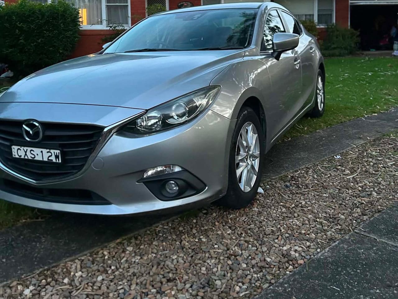 Silver Mazda 3 detailed by JDK Detailing
